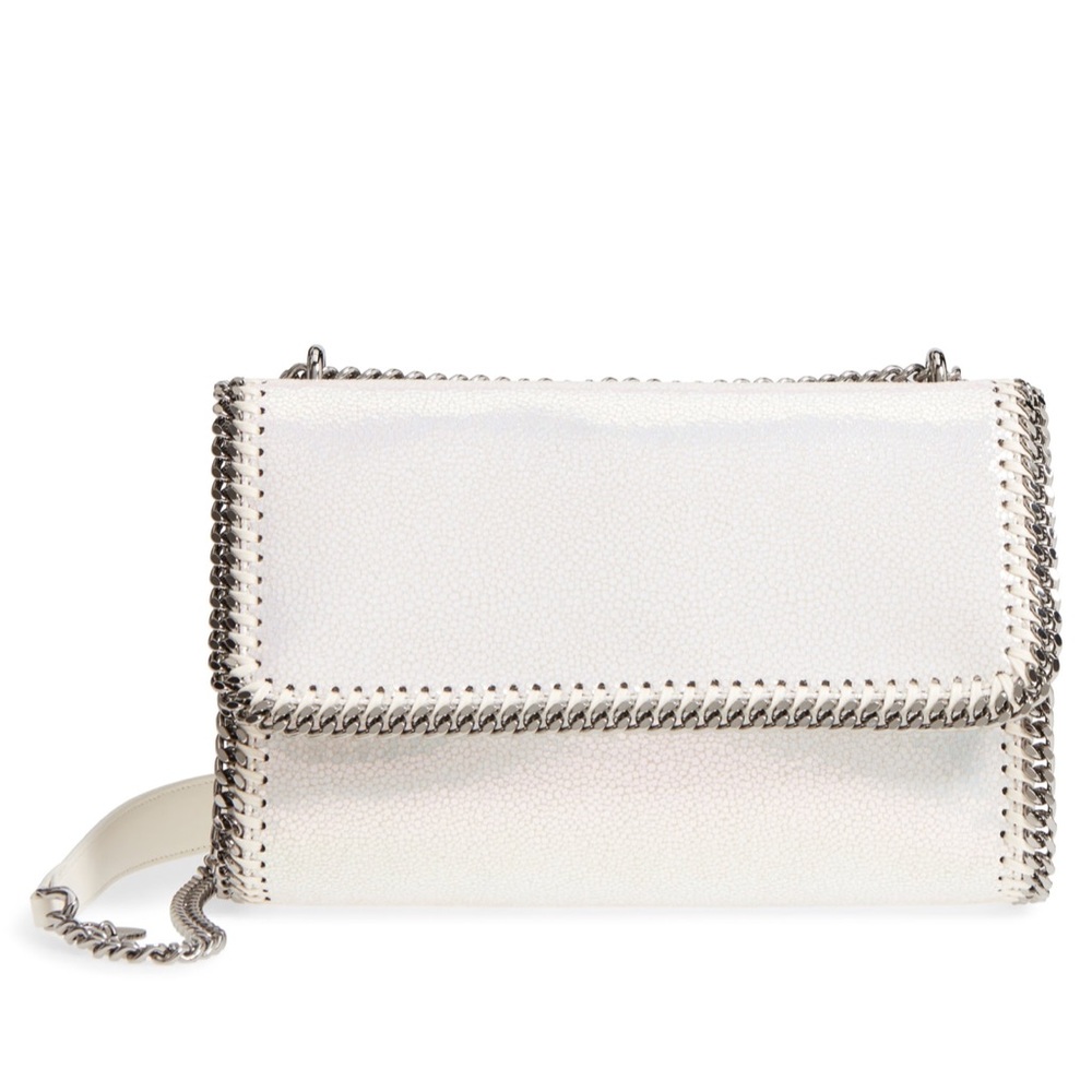 DEER FAUX LEATHER SHOULDER BAG